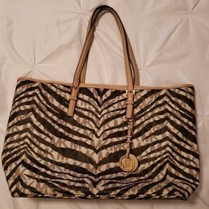 Michael Kors zebra print purse/bag